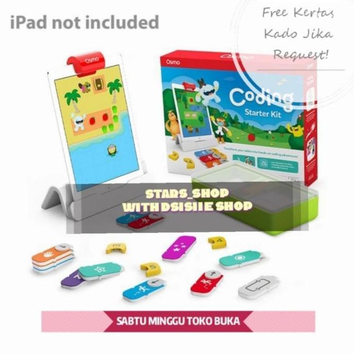 Osmo Coding starter Kit Original / Mainan Edukasi Anak