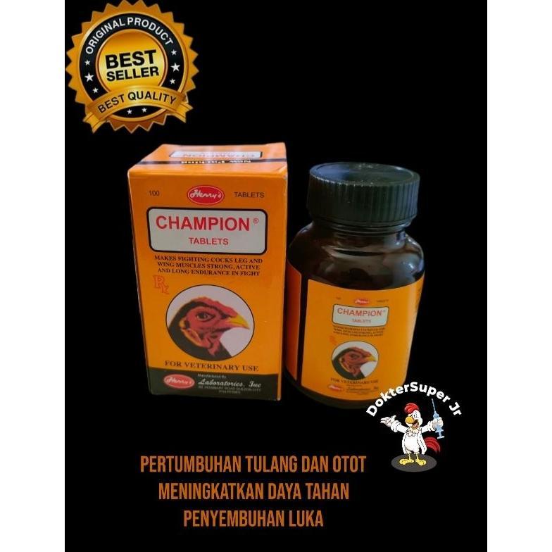 Champion Vitamin Ayam Petarung Stamina Kuat Diskon