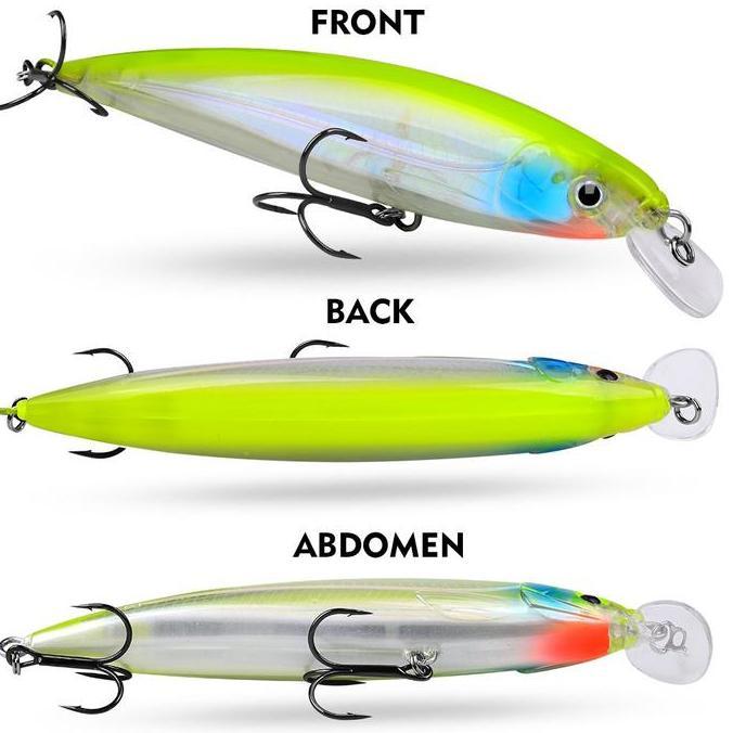 Langsungdapat- Proberos  Umpan Pancing Ikan Lure Minnow Floating 40G/16Cm Mn056