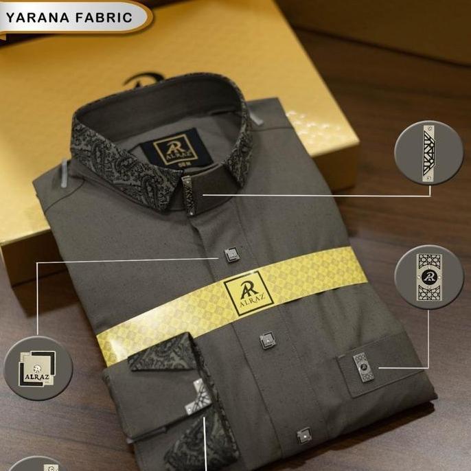 Jubah / Gamis Alraz Katun Al Raz Premium