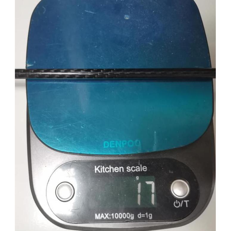 Lansungkirim- 50Cm Pipa Karbon Carbon Tube 3K 8X6Mm Diameter Od 8Mm Id 6Mm 8X6