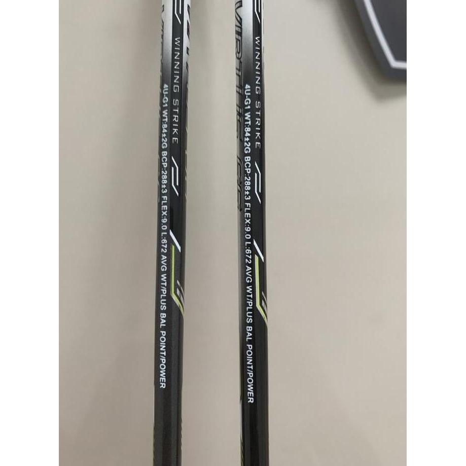 Lansungkirim- Raket Badminton Apacs Virtus 66 Original Bisa 35 Lbs Bonus Grip