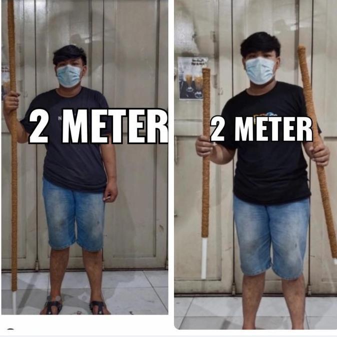 Tmn- Turus Tanaman Panjang 2 Meter, 1,5 Meter, Penyangga Tanaman Merambat