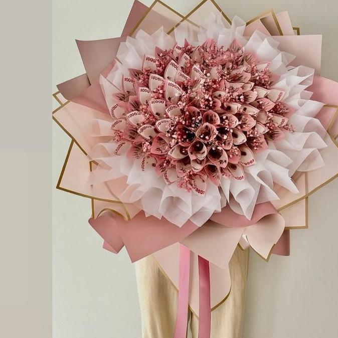 Jasa Buket Uang | Money Bouquet | Buket Bunga uang Wisuda | Ulang Tahun | Valentine | Bunga Jakarta 
