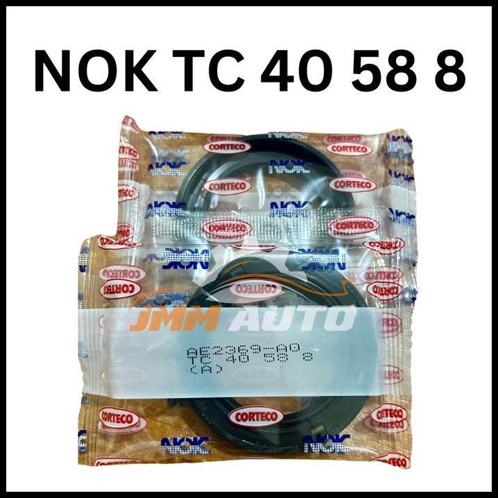 HOT DEAL OIL SEAL NOK TC 40 58 8 / 40.00 58.00 8.00 / 40 X 58 X 8 SEAL OIL NOK ORIGINAL