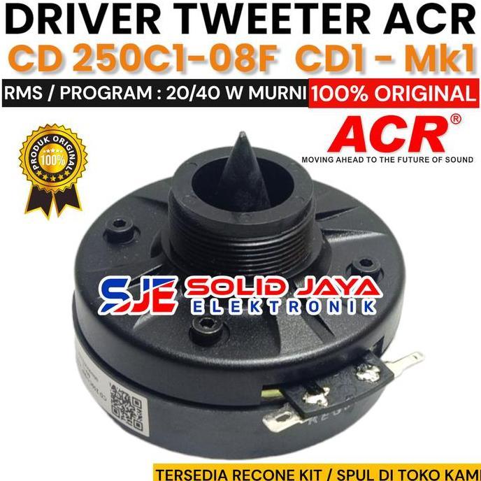 DRIVER TWITER ACR CD1 CD 250C1-08F MK1 TWETER TWITER CD1 CD-1 250C1 terlaris