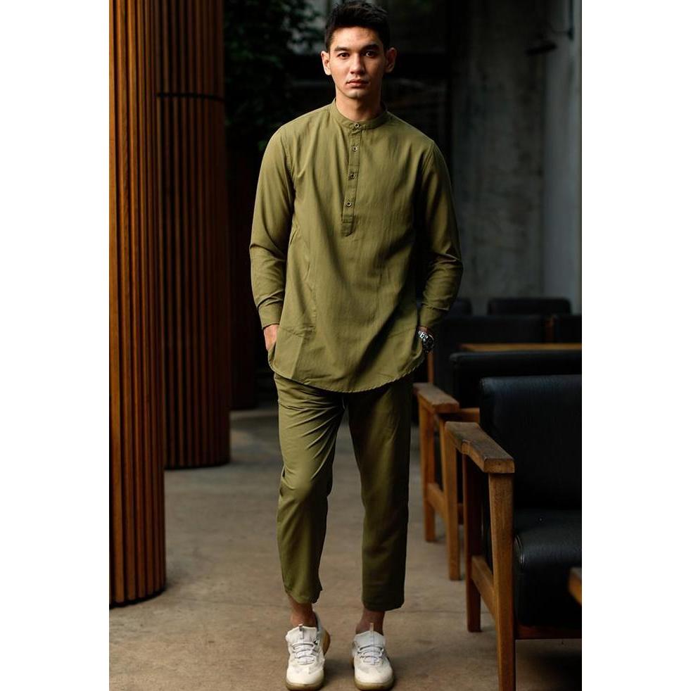 OXCON Kemeja Setelan Koko Kurta Moslem Wear ANG