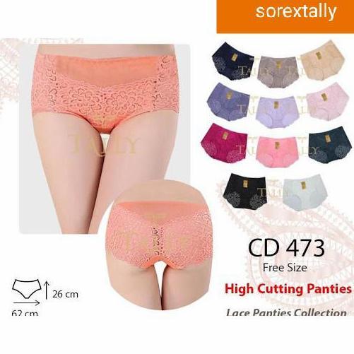 TALLY CD Wanita Brokat Lembut 473 fit to XL
