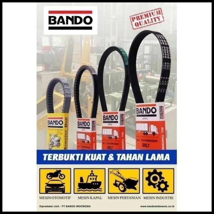 BEST DEAL SCOOTER BELT TALI KIPAS FAN V BELT MIO M3 + ROLLER BANDO ASLI 