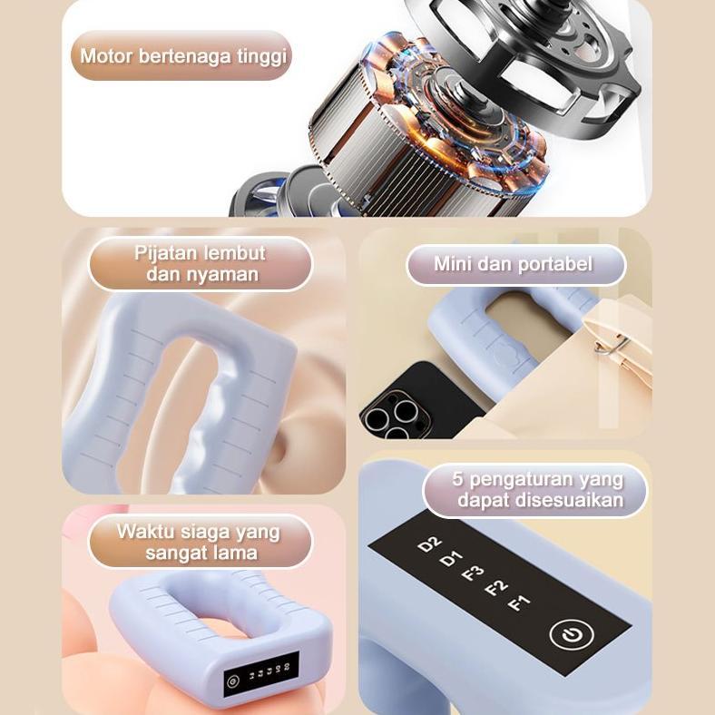 DISKON GOBOOX MULTIFUNGSI ALAT PIJAT ELEKTRIK MASSAGE RING BELT PORTABLE ALAT PEMBAKAR LEMAK PERUT A