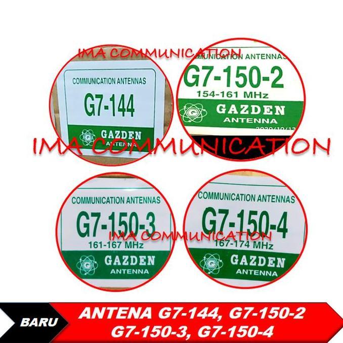 Sale Gazden G7-150 Bukan Hustler G7-150 Antena Base Vhf 7Dbi