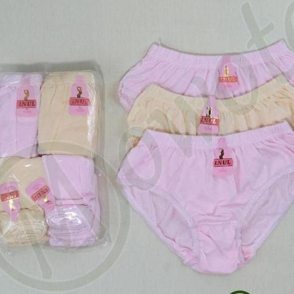 12 Pcs - CD Wanita Dewasa Lusinan INUL | Celana Dalam Perempuan Dewasa Murah Grosir Toko
