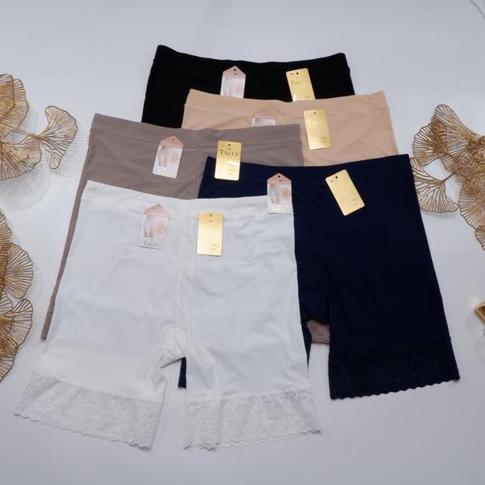 Tally Cd Celana Short 078 | Free Size | Fit XL - XXL| Bahan Nylon | Nyaman Spandex Pendek Dewasa
