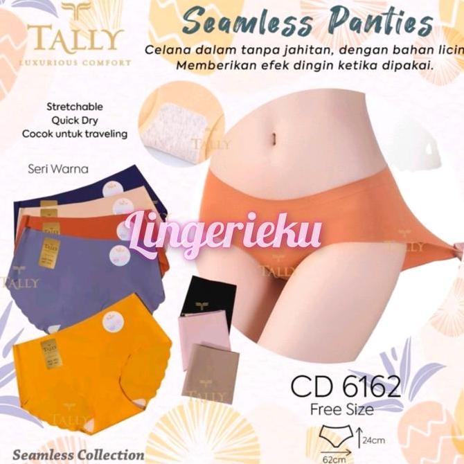 Tally 6162 Celana Dalam CD Wanita Tally Seamless Tanpa Jahitan