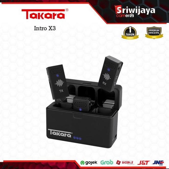 Microphone Wireless Takara Intro X3