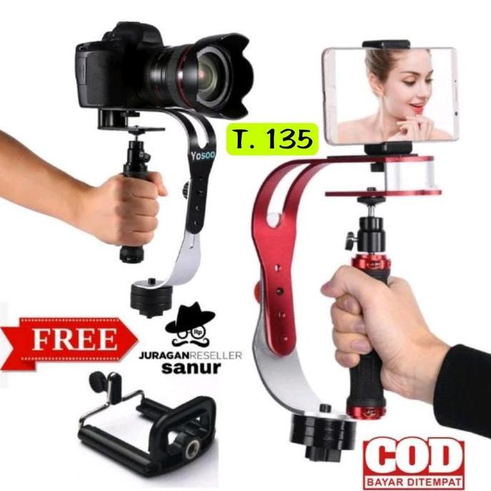 Handheld Steadycam Stabilizer Kamera Gimbal Hp DSLR Mirrorless