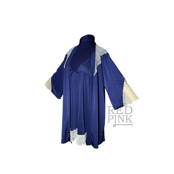 [ Racun Lingerie ] Setelan Lingerie Kimono Dress Premium Baju Dinas Malam Piyama Wanita Dewasa Deep 