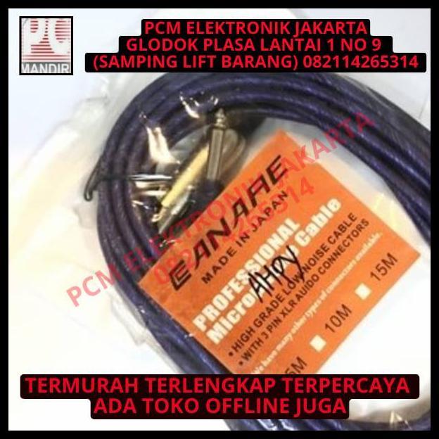 DISKON KABEL CABLE MIC CANARE STANDAR ORIGINAL JAPAN 5M XLR FEMALE TO AKAI