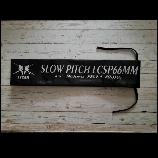 Rod cover sarung joran Lycan Slow Pitch jigging pe1,5-4 panjang 198cm