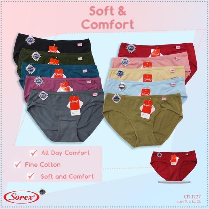 Celana Dalam 1227 Sorex | Pakaian Dalam Wanita Sorex