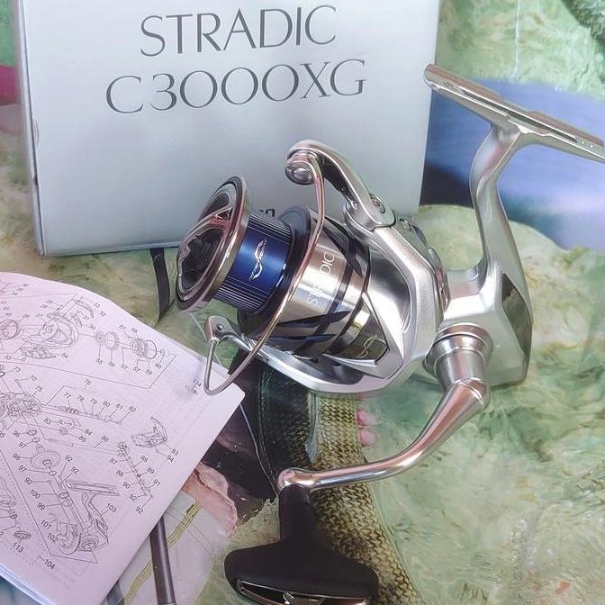 REEL PANCING SHIMANO STRADIC FM C3000 C3000HG C3000XG SERI 2023