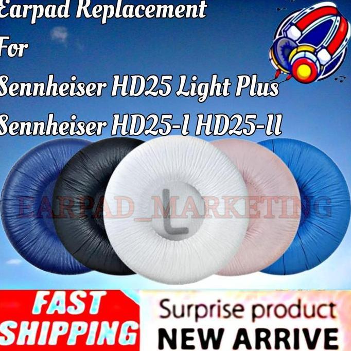 TERMURAH - Sepasang Earpad Cushion Sennheiser HD25 HD-25 HD 25 Plus Ear Pads Foam