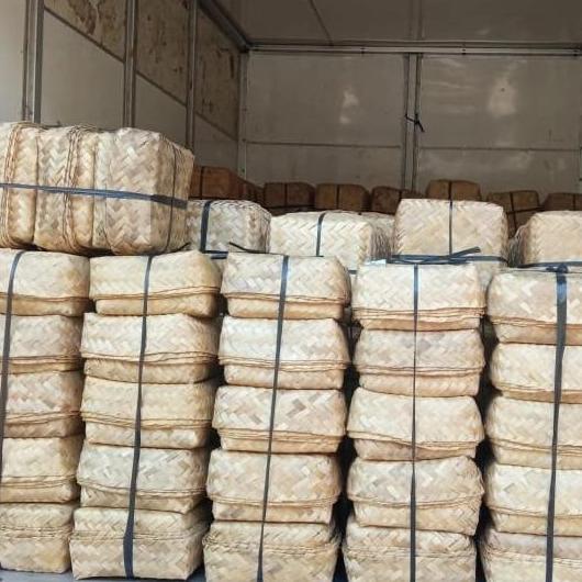 besek bambu 20x20 sepasang