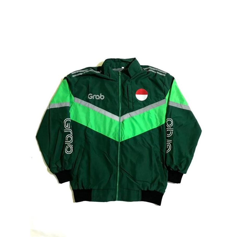 ICEBAHSA_SELLER - JAKET DRIVER OJOL TERBARU  GR4B THAILAND. LOGO FULL BORDIR