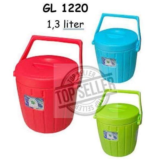 Termos Mini Es Batu Tempat Nasi Ice Rice Bucket GREEN LEAF GL1220