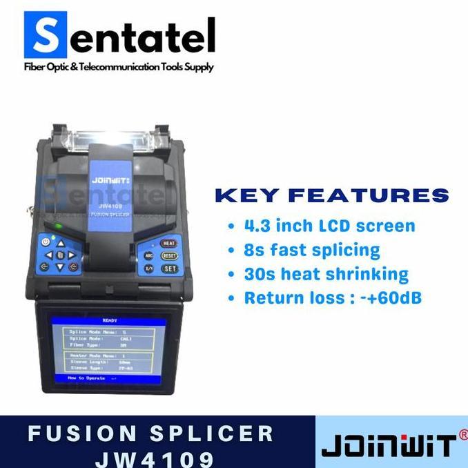 FUSION SPLICER JOINWIT JW 4109 / SPLICING MACHINE FUSION SPLICER