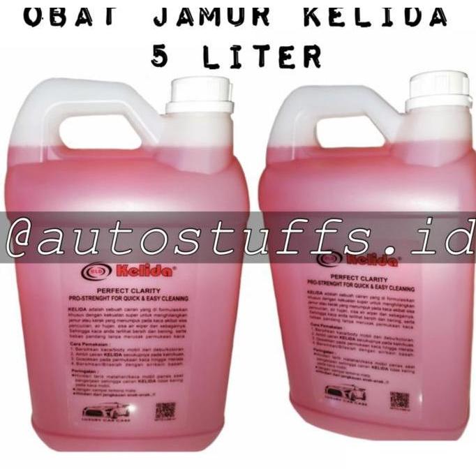 Wer_sandi - OBAT JAMUR KACA MOBIL KELIDA/ SUPER PEMBERSIH KACA/PEMBERSIH KACA 5L