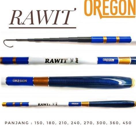 Joran Tegek Ros Pendek Oregon Rawit 180 210 240 270 300 360 450 Carbon