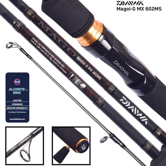 Joran Spinning Daiwa Magoi G MX 602 MS