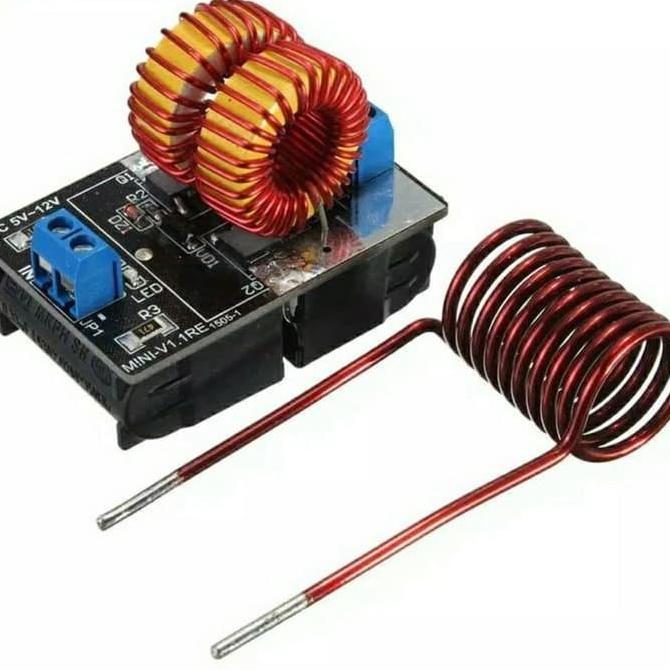 Grecamarna - Mini Induction Heater 120W ZVS Tesla Heating Coil Induction Module