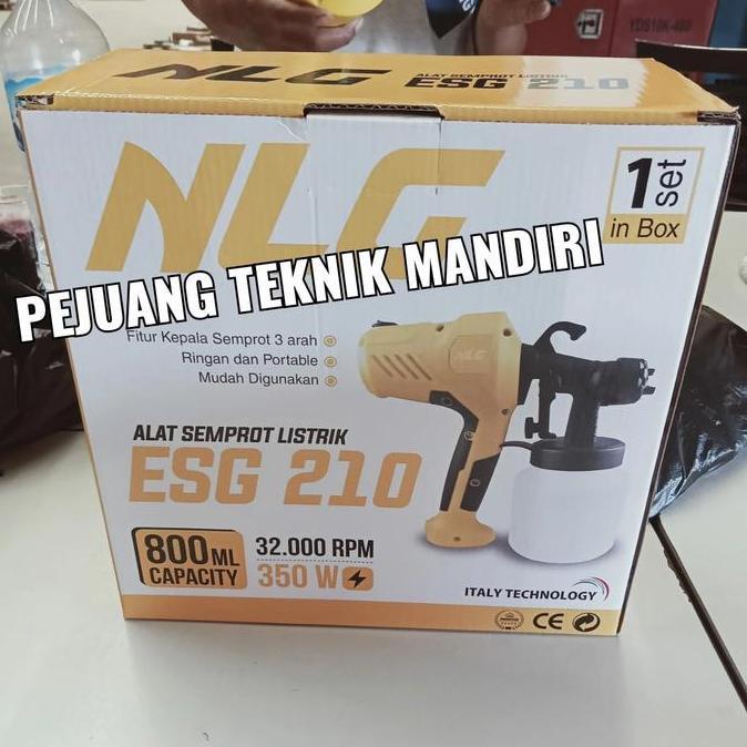 Otoco- Spray Gun Electric Nlg Esg 110 / Alat Semprot Cat Elektrik Nlg Esg 110