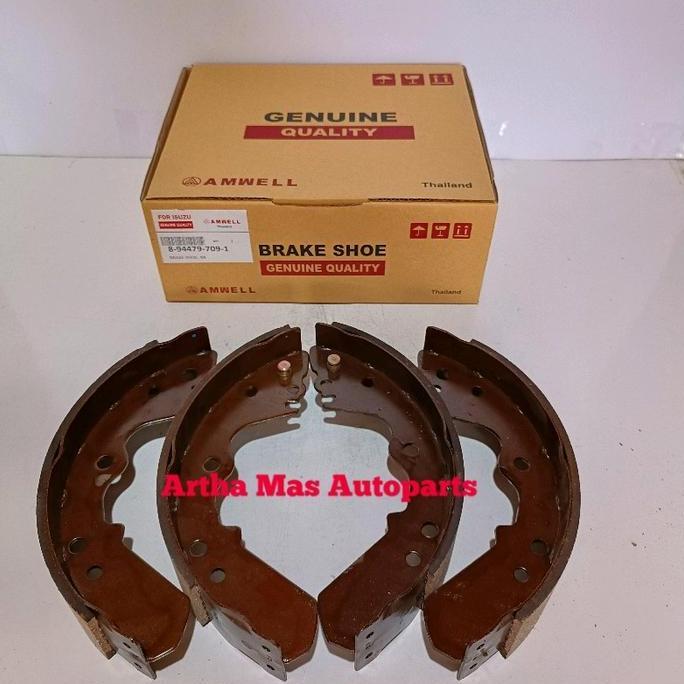 DB167 - KAMPAS REM BELAKANG PANTHER BRAKE SHOE PANTHER Roda Tromol