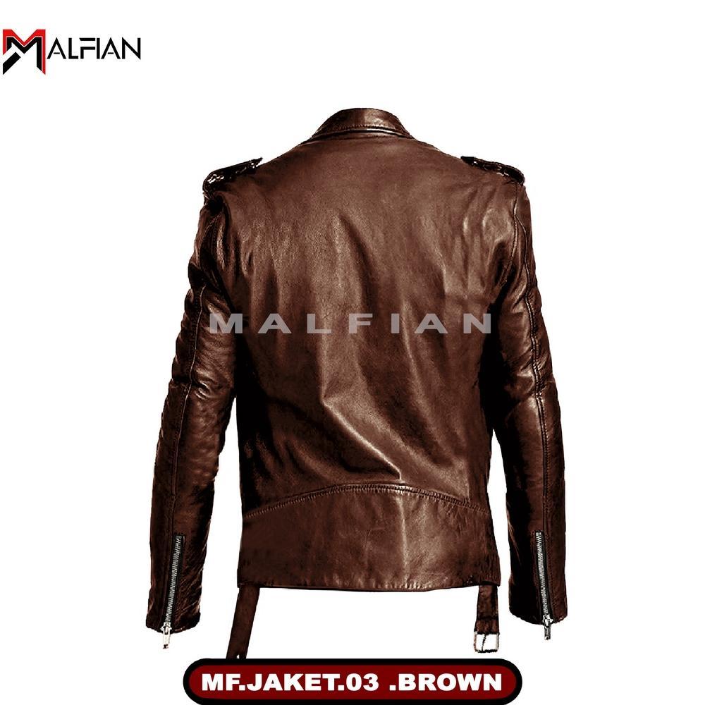 OFFICIAL Jaket Pria Ramones Jaket Kulit Pria Jaket Kulit Sintetis Ramones MF.03 2026