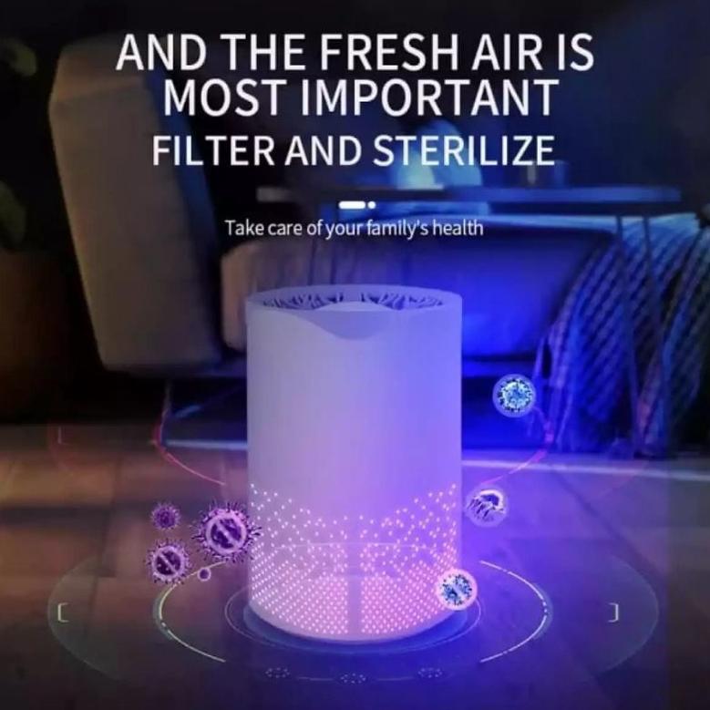 Pembersih Udara UV Air Purifier Cleaner Purifier Portable Pembersih Udara 360