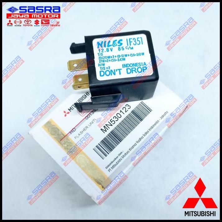 TERLARIS FLASHER SEIN ORI L300 DIESEL/KUDA DIESEL MITSUBISHI GENUINE PARTS KTB KTB.MN530123 #SJA 