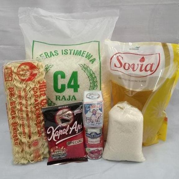 Paket sembako komplit