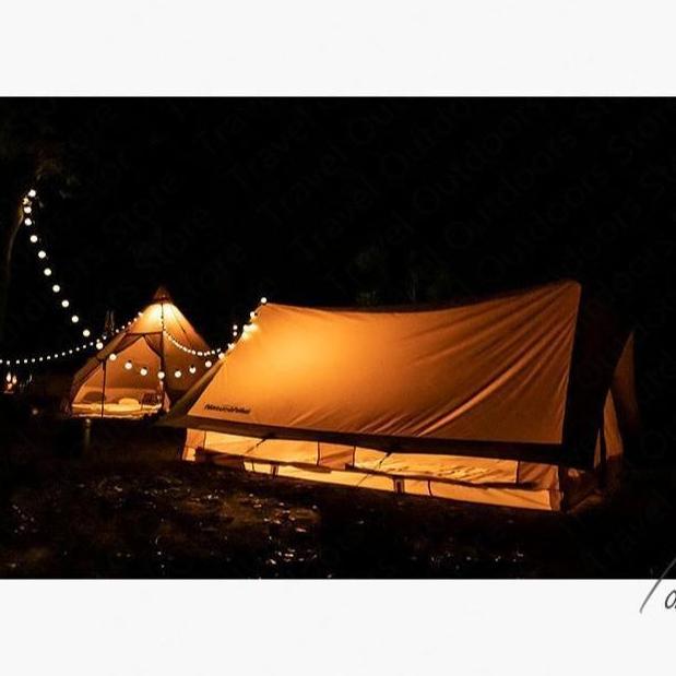 Tenda Cotton Series Naturehike Nh20Zp003 Camping Glamping Safari