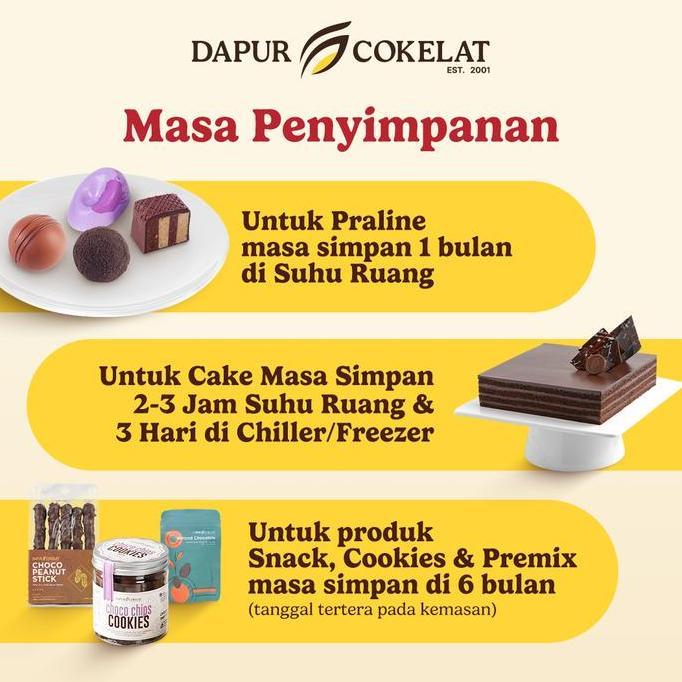 DAPUR COKELAT - Mix Fudge Brownies | Brownies Lima Rasa yang Gurih Manis LA