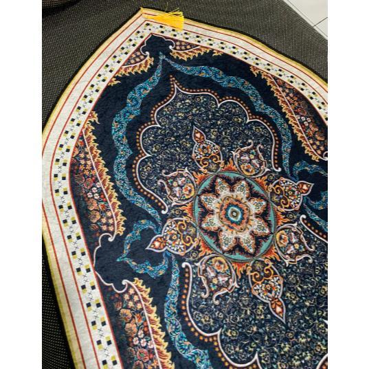 Sajadah Cutting Kubah Anti Slip / Sajadah Polos Turkiye