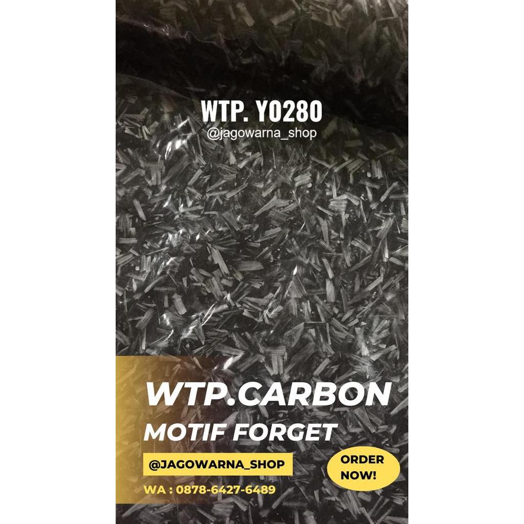 Allthebest- Carbon WTP 50x200 cm Water Transfer Printing Y0280 Motif forget kevlar