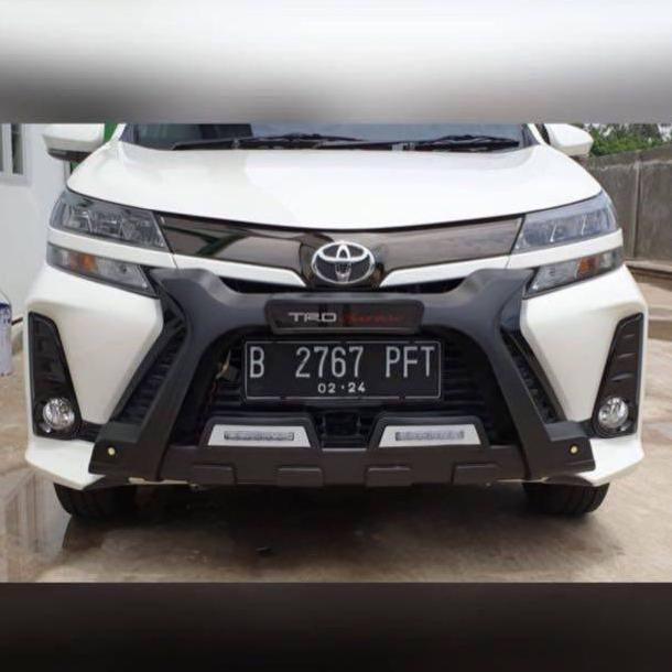 Tanduk Pengaman Bemper Depan All New Avanza Xenia 2019 Trd Led Black Ready