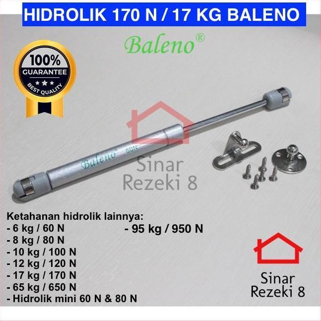 Allthebest- Hidrolik Jok Motor Baleno Gas Spring 170 N - 17 kg