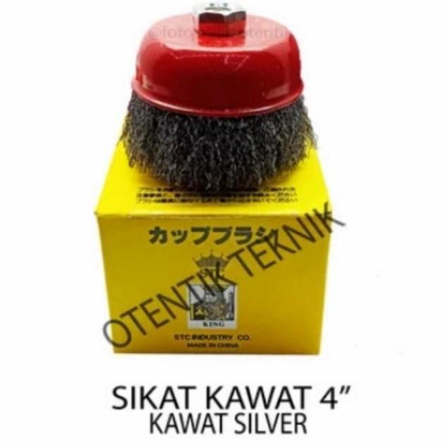 Kirimyaa- Cup Brush 4 Inch - Sikat Kawat 4 Inci - Sikat Gurinda Mangkok