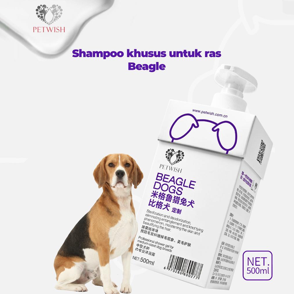 [FX] Petwish Shampo Anjing 500ML - Beagle - Dog Shampoo