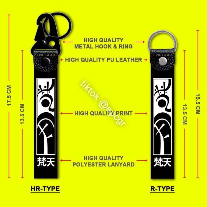 Gifme- High Quality Gantungan Kunci Anime Bonten Gang Tokyo Revengers Keychain Premium Holder Ring L