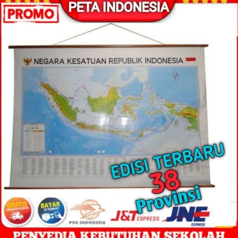 [SR] Peta Indonesia ( TERLARIS ) / Peta Indonesia / Peta gantungan /Peta Indonesia, peta , peta lipa